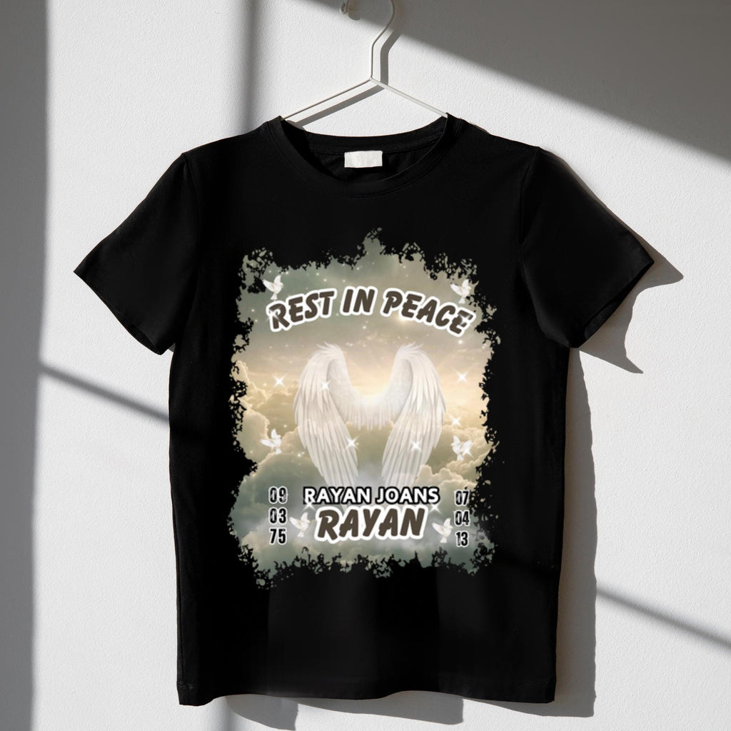 20 Memorial Bootleg T Shirt Canva Editable Templates, Editable In Loving Memory Bootleg, Memorial Canva Template, Funeral & Celebration - Editable Memorial Canva Template