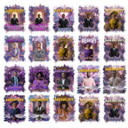18 Memorial Purple T Shirt Canva Editable Templates, In Loving Memory Canva Template, Memorial Canva Template, Funeral & Celebration of Life - Editable Memorial Canva Template
