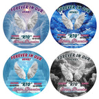 50 Memorial Pin Button Canva Editable Templates, Funeral Button Favors, RIP Templates, Memorial Pin Button Canva Designs, Digital Download - Editable Memorial Canva Template