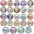 50 Memorial Pin Button Canva Editable Templates, Funeral Button Favors, RIP Templates, Memorial Pin Button Canva Designs, Digital Download - Editable Memorial Canva Template