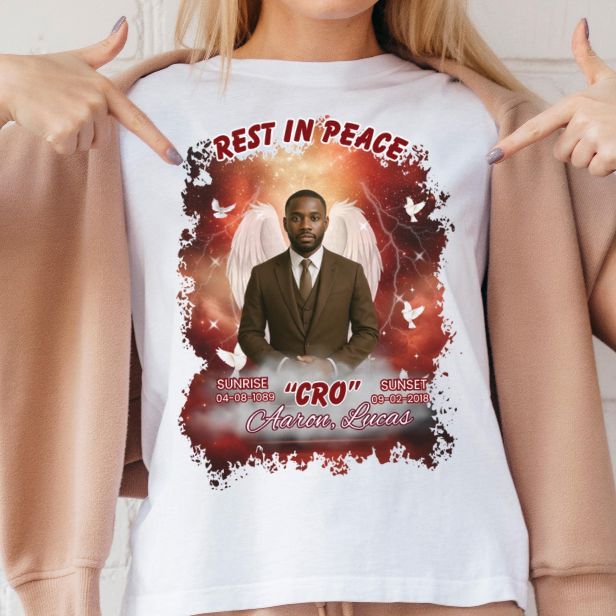 220 In Loving Memory Shirt Design canva Template mega bundle, rest in piece shirt design, Canva Memorial T-shirt, Memorial Backgrounds - Editable Memorial Canva Template