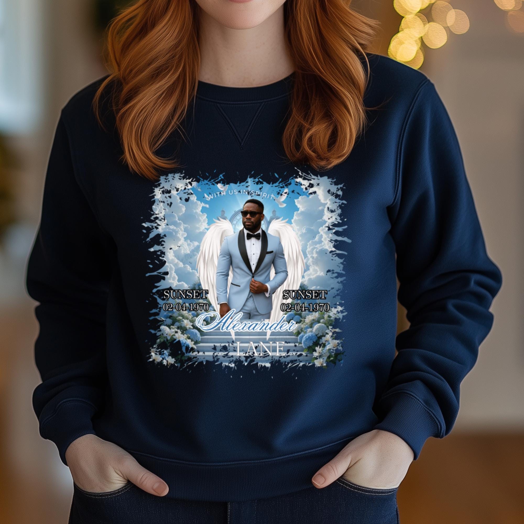 08 Memorial T Shirt Canva Editable Templates, In Loving Memory Templates, Memorial Canva Template, Funeral & Celebration of Life - Editable Memorial Canva Template