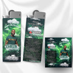 10 Memorial Lighter Canva Editable Template, In Loving Memory Template, RIP Lighter Label, Memorial Funeral Keeksake, Digital Download - Editable Memorial Canva Template