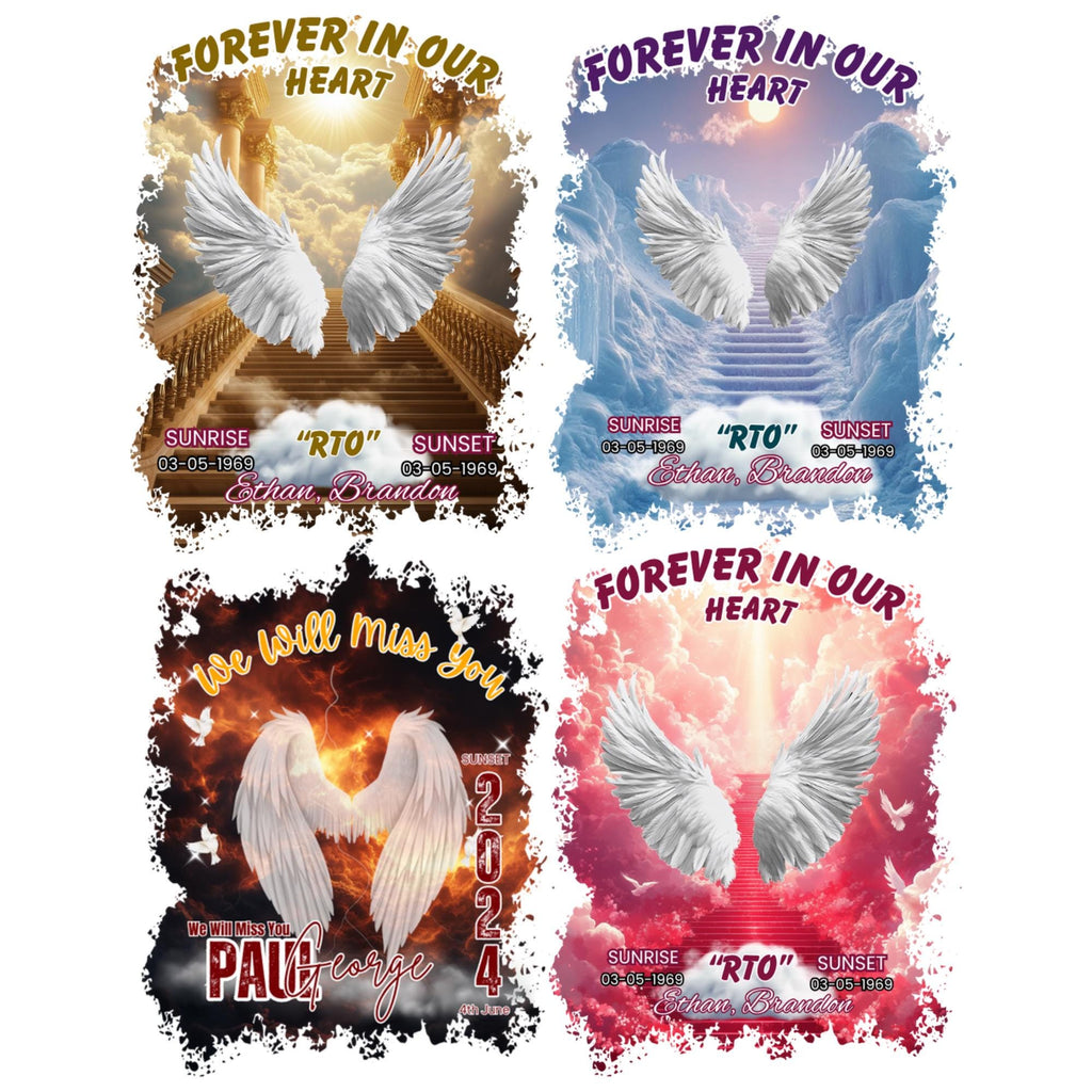 220+ Memorial T Shirt Design Canva Editable Template Mega Bundle, Rest In Piece Design, Canva Memorial T-shirt, Memorial T Shirt Template - Editable Memorial Canva Template
