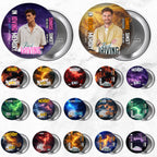 25 In Loving Memory Pin Button Canva Editable Templates, Memorial Pin Button Canva Designs, Funeral Button Favors, Digital Download - Editable Memorial Canva Template