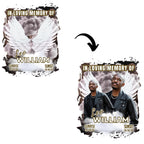 10 Editable Memorial T Shirt Canva Editable Templates, In Loving Memory T Shirt Template, Memorial Canva Template, Remembrance Favor - Editable Memorial Canva Template