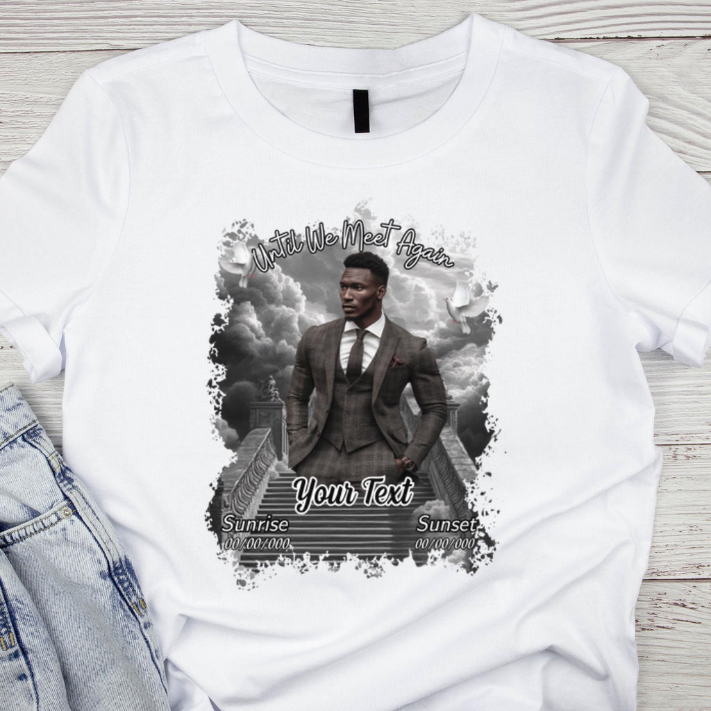 20 Editable Memorial T Shirt Canva Editable Templates, In Loving Memory T Shirt Template, Memorial Canva Template, Remembrance Favor - Editable Memorial Canva Template
