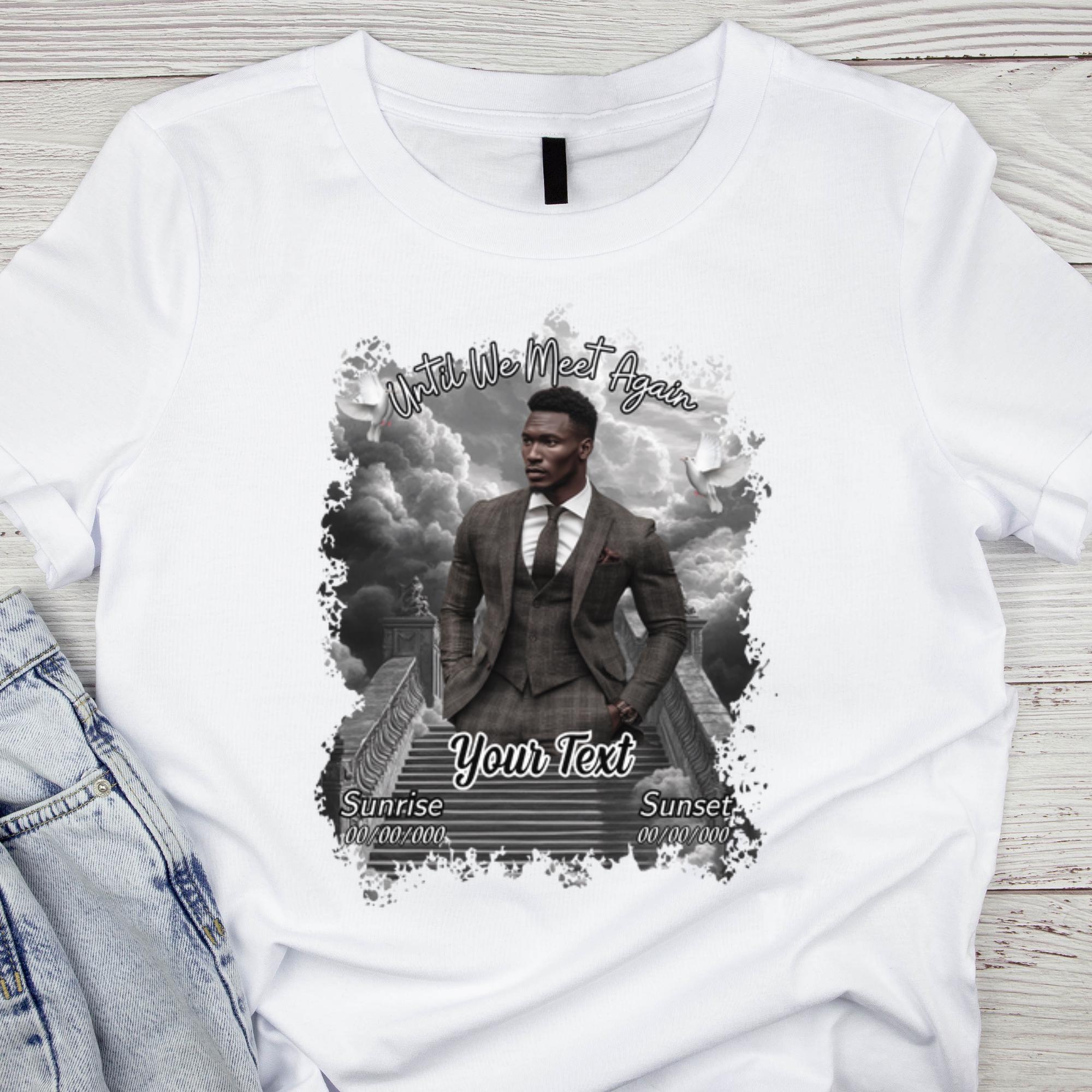 20 Editable Memorial T Shirt Canva Editable Templates, In Loving Memory T Shirt Template, Memorial Canva Template, Remembrance Favor - Editable Memorial Canva Template