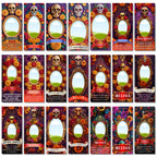 40 Día De Los Muertos Candle Labels Editable Templates, Dia de los Muertos Altar Decor Stickers, Velas Etiquetas, Digital Download - Editable Memorial Canva Template