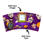 40 Día De Los Muertos Cup Labels Editable Templates, Dia de los Muertos Cup Altar Decor Stickers, Velas Etiquetas, Digital Download - Editable Memorial Canva Template