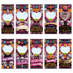 10 Día De Los Muertos Candle Labels Editable Templates, Dia de los Muertos Altar Decor Stickers, Velas Etiquetas, Digital Download - Editable Memorial Canva Template