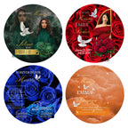 10 Long Live Pin Button Canva Editable Templates, Long Live Pin Button Canva Designs, Funeral Pin Button Template, Digital Download - Editable Memorial Canva Template