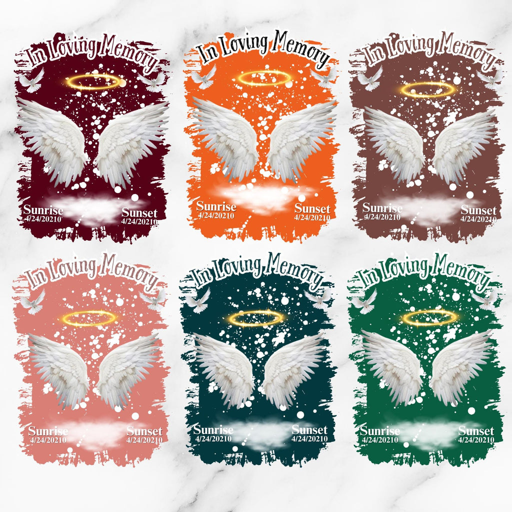 20 In Loving Memory T Shirt Canva Editable Templates, In Loving Memory Templates, Memorial Canva Template, Funeral & Celebration of Life - Editable Memorial Canva Template