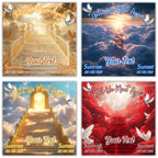 30 Until We Meet Again Editable Canva Templates, In Loving Memory Editable Templates, Funeral & Celebration of Life, Digital Download - Editable Memorial Canva Template