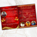 Church Anniversary Program Template, Editable Bifold 8.5x11” Design, Church Appreciation Program, Anniversary & Faith Celebration - Editable Memorial Canva Template