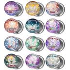 50 Forever In My Heart Pin Button Canva Editable Templates, Memorial Pin Button Canva Design, In Loving Memory Pin Button, Rest In Peace - Editable Memorial Canva Template