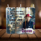 20 In Loving Memory Tumbler Canva Editable Templates, In Loving Memory Template, Memorial Tumbler Canva Template, Funeral Celebration - Editable Memorial Canva Template