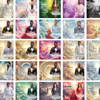 20 Memorial Canva Editable Designs, In Loving Memory Canva Editable Templates, Rest In Peace Template, Funeral & Celebration of Life - Editable Memorial Canva Template