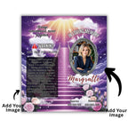 10 Memorial Purple Lighter Canva Editable Template, In Loving Memory Template, RIP Lighter Label, Memorial Funeral Keeksake,Digital Download - Editable Memorial Canva Template