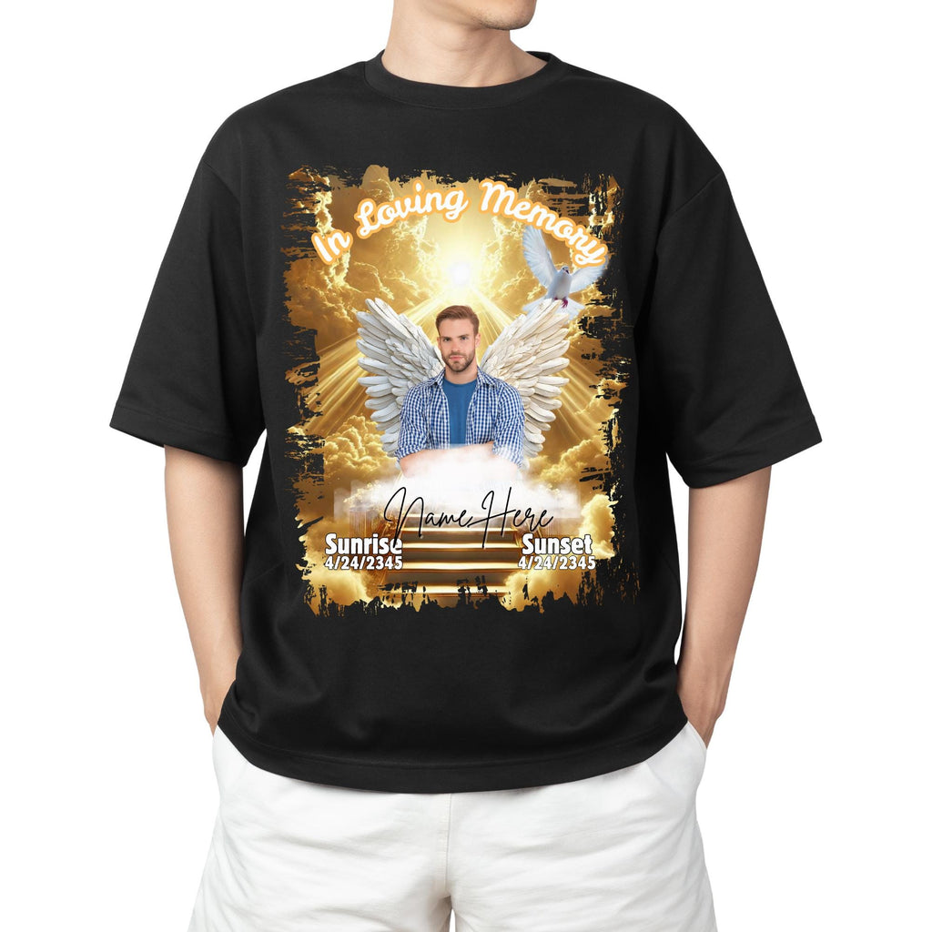 06 In Loving Memory T Shirt Canva Editable Templates, In Loving Memory Templates, Memorial Canva Template, Funeral & Celebration of Life - Editable Memorial Canva Template