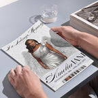 08 Pages White Funeral Program Template, Bi-Fold Funeral Program, Obituary Celebration Of Life Program, Digital Download - Editable Memorial Canva Template