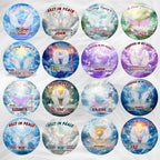 22 In Loving Memory Pin Button Canva Editable Templates, Memorial Pin Button Canva Designs, Rest in Peace Button, Instant Download - Editable Memorial Canva Template