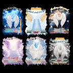 10 In Loving Memory T Shirt Canva Editable Templates, Heaven Could't Wait For You, Memorial Canva Template, We Will Miss U, Digital Download - Editable Memorial Canva Template