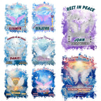 10 In Loving Memory T Shirt Canva Editable Templates, Rest In Peace Templates, Memorial Canva Template, Forever In My Heart,Digital Download - Editable Memorial Canva Template