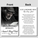In Loving Memory Funeral Card Canva Editable Template, In Loving Memory Template, Memorial Prayer Card, Digital Download - Editable Memorial Canva Template