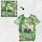 10 Rest In Heaven T Shirt Canva Editable Templates, In Loving Memory Templates, Memorial Canva Template, Funeral & Celebration of Life - Editable Memorial Canva Template