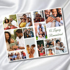 8 Pages Funeral Program Editable Template, Bi-Fold Funeral Program, Obituary Celebration Of Life Program, In Loving Memory, Digital Download - Editable Memorial Canva Template