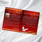 04 Pages Church Anniversary Program Template, Editable Bifold 8.5x11” Design, Church Appreciation Program, Anniversary & Faith Celebration - Editable Memorial Canva Template