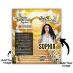 10 Memorial Yellow Lighter Canva Editable Template, In Loving Memory Template, RIP Lighter Label, Memorial Funeral Keeksake,Digital Download - Editable Memorial Canva Template