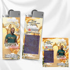 10 Memorial Yellow Lighter Canva Editable Template, In Loving Memory Template, RIP Lighter Label, Memorial Funeral Keeksake,Digital Download - Editable Memorial Canva Template