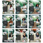 10 Memorial Green Lighter Canva Editable Template, In Loving Memory Template, RIP Lighter Label, Memorial Funeral Keeksake,Digital Download - Editable Memorial Canva Template