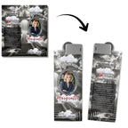 10 Memorial Black Lighter Canva Editable Template, In Loving Memory Template, RIP Lighter Label, Memorial Funeral Keeksake,Digital Download - Editable Memorial Canva Template