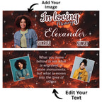 10 In Loving Memory Bench Canva Editable Templates, In Loving Memory Banch Templates, Memorial Bench Template, Funeral & Celebration of Life - Editable Memorial Canva Template