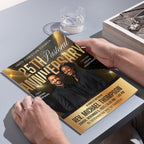 25th Pastoral Anniversary Flyer Editable Template, Bi-Fold Funeral Program, Church Program Template, Printable & Editable, Instant Download - Editable Memorial Canva Template