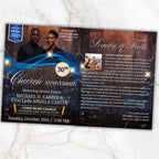 30th Black Church Anniversary Program Template, Editable Bifold 8.5x11” Design, Church Appreciation Program, Anniversary & Faith Celebration - Editable Memorial Canva Template