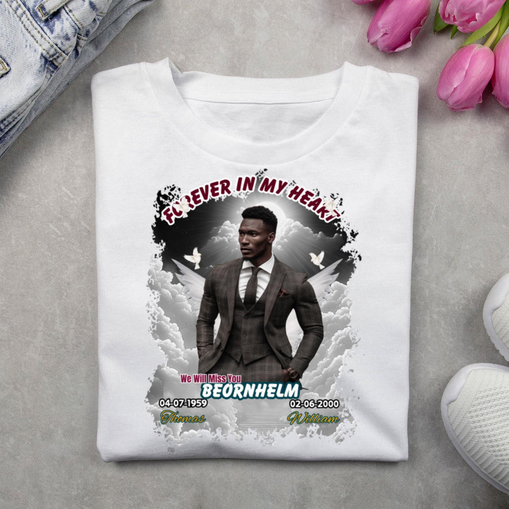20 In Loving Memory T Shirt Canva Editable Templates, Rest In Peace Templates, Memorial Canva Template, We Will Miss You, Digital Download - Editable Memorial Canva Template