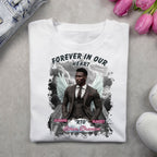 10 Forever In Our Heart Memorial T Shirt Editable Templates, In Loving Memory Templates, Memorial Canva Template, Digital Download - Editable Memorial Canva Template