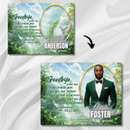 29 Memorial Canva Editable Templates, In Loving Memory Template, Funeral & Memorial Designs, Memorial Backgrounds, Rest In Peace - Editable Memorial Canva Template