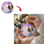 20 Memorial Christmas Ornament Bundle Canva Template, Round Christmas in Heaven, Memorial Ornaments Template, Funeral & Celebration - Editable Memorial Canva Template