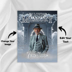 06 Grey In Loving Memory Canva Editable Templates, Memorial Canva Template, In Loving Memory Templates, Funeral & Celebration of Life - Editable Memorial Canva Template