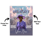 06 In Loving Memory Canva Editable Templates, Memorial Canva Template, In Loving Memory Templates, Funeral & Celebration of Life - Editable Memorial Canva Template