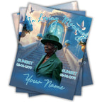 06 Soft Blue In Loving Memory Canva Editable Templates, Memorial Canva Template, In Loving Memory Templates, Funeral & Celebration of Life - Editable Memorial Canva Template