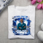 10 Blue Celebrating Of Life Canva Editable T Shirt Templates, In Loving Memory Template, Rest in Peace, Memorial Template,Digital Download - Editable Memorial Canva Template