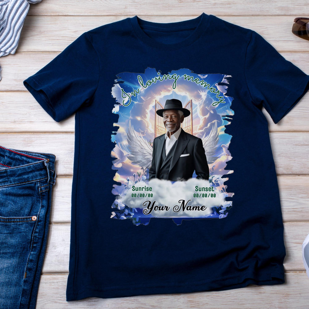 20 In Loving Memory T Shirt Canva Editable Templates, Memorial Editable Templates, Rest In Piece Shirt Design, Funeral & Celebration of Life - Editable Memorial Canva Template