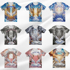 20 In Loving Memory Canva Editable All Over T Shirt Templates, Memorial Shirt Bundle, Rest in Peace, Funeral Shirt, Perfect for Sublimation - Editable Memorial Canva Template