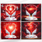 10 Red Memorial Tumbler Canva Editable Template Bundle, Canva Editable Template, In Loving Memory Tumbler, Add your Own Photo Canva Tumbler - Editable Memorial Canva Template